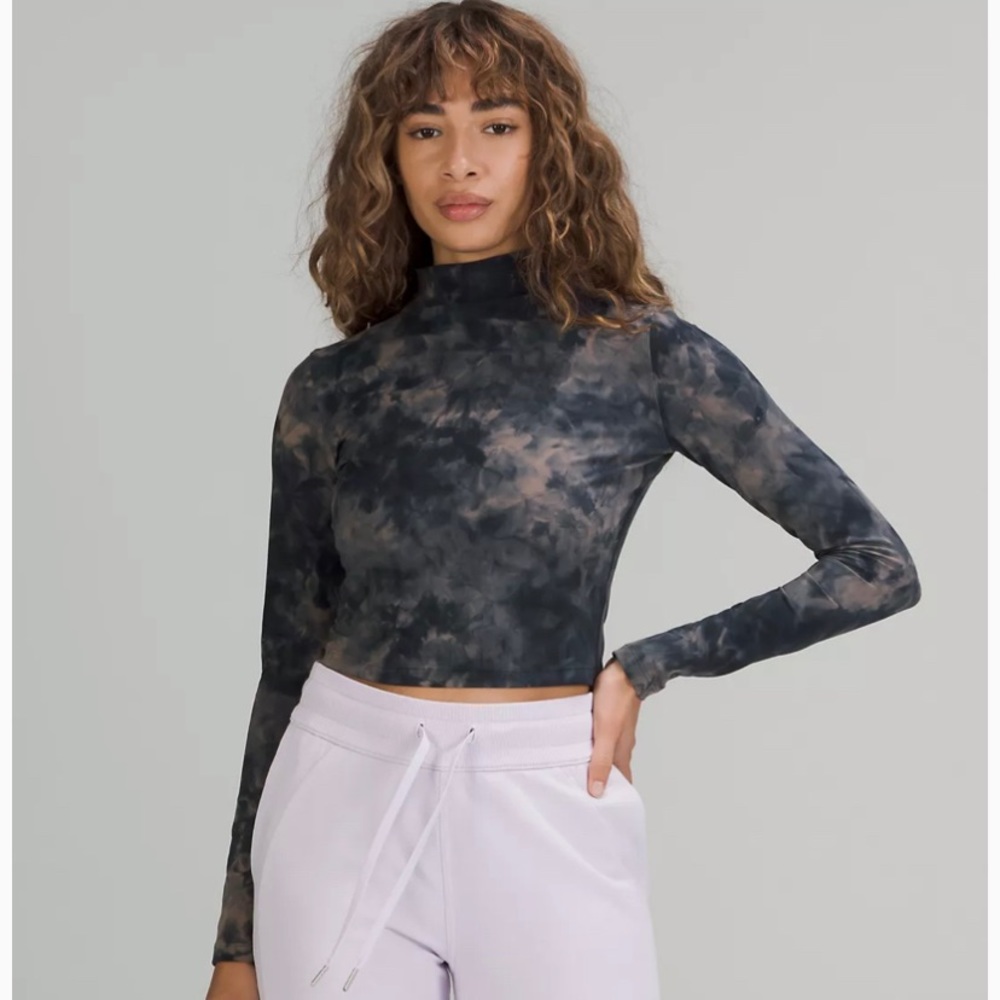 Lululemon All Aligned Mock Neck Long Sleeve